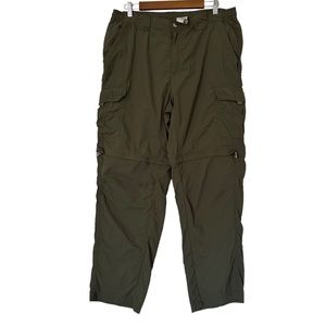 Columbia green khaki cargo pants